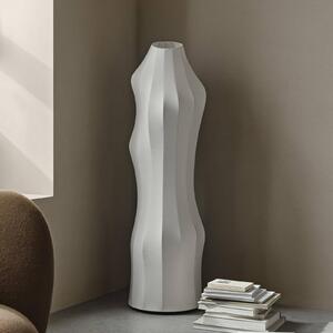 Ferm LIVING Piantana Dea, ferro, pile, bianco, altezza 140 cm