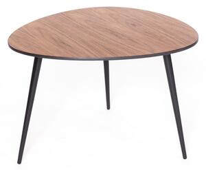 Tavolino con gambe nere , 67 x 62 cm Pawi Pick - Ragaba