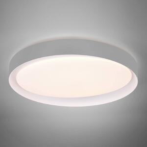 Reality Leuchten Plafoniera LED Zeta tunable white, grigio/bianco