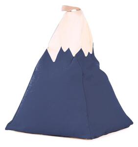 Borsa da salotto blu per bambini Mountain - Little Nice Things