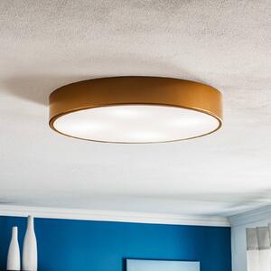 TEMAR LIGHTING Plafoniera Cleo 500, oro, sensore, IP20, Ø 50 cm, metallo