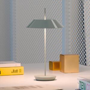 Vibia Mayfair Mini lampada LED tavolo, accu, verde