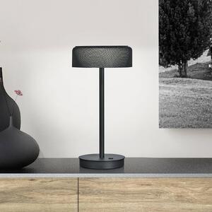 BANKAMP Mesh lampada LED da tavolo, nero