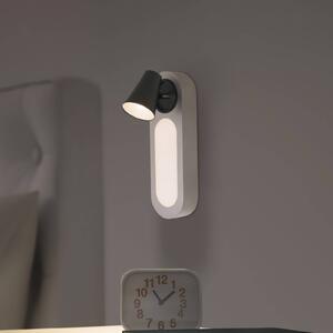 LEDVANCE Applique a LED Neptune, 1 faretto, interruttore, bianco