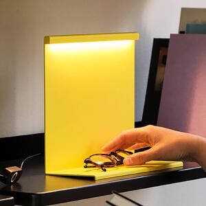 HAY LBM lampada LED da tavolo con dimmer, giallo