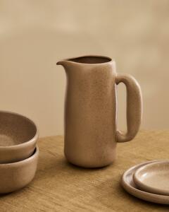 Servizio da tè Tersilia in ceramica marrone