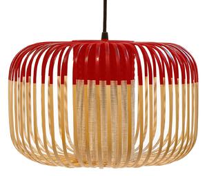 Forestier Bamboo Light S sospensione 35 cm rosso