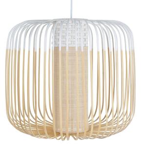 Forestier Bamboo Light M sospensione 45 cm bianco