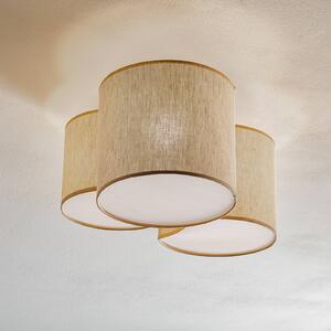 Plafoniera soffitto Mona Nature TK Lighting, dimmerabile, Soggiorno / Sala da pranzo, Tessuto / Stoffa / Seta, Moderno, Plafoniera