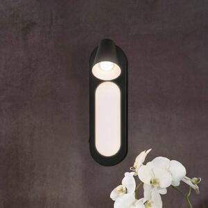 LEDVANCE Applique a LED Neptune, 1 faretto, interruttore, nero