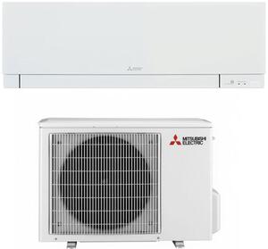 MITSUBISHI Climatizzatore 15000 Btu /h Inverter Monosplit Condizionatore con Pompa di Calore Classe A++/A++ Gas R32 Wi-Fi (Unit Interna + Unit Es
