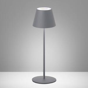 FH Lighting Lampada LED esterni Cosenza con accu RGBW grigio