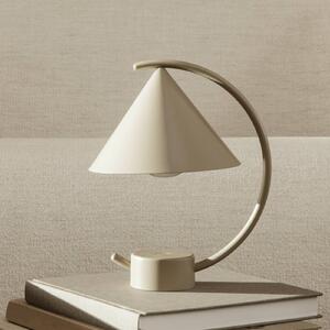 Ferm LIVING Lampada da tavolo ricaricabile a LED Meridian, beige