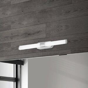 Briloner Applique LED Runt IP44 diretta 4.000K cromo satin