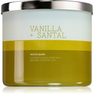 Bath & Body Works Vanilla & Santal candela profumata 411 g