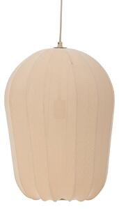 Lampada a sospensione Bloomingville, Naluna, dimmerabile, Beige, Cucina, Tessuto / Tessile, Scandinavo