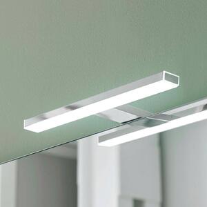 Ebir Applique da parete Esther 2, Cromo / Argento, Bagno, Plastica, Moderno, Applique