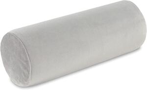 Cuscino cilindrico per dormire imbottito e rivestito in poliestere anti sudorazione Polochon - Grey