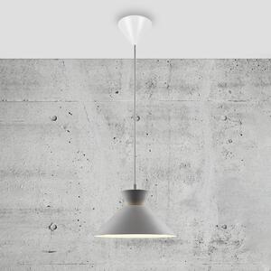 Nordlux Lampada a sospensione Dial con paralume in metallo, grigio, Ø 25 cm