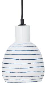 Lampada a sospensione Bloomingville, Elga, dimmerabile, Bianco, Cucina, Ceramica