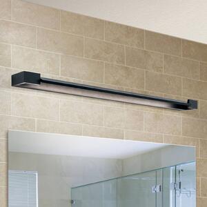 ORION Applique da parete Mariln, Nero, Bagno, Alluminio, Moderno, Applique