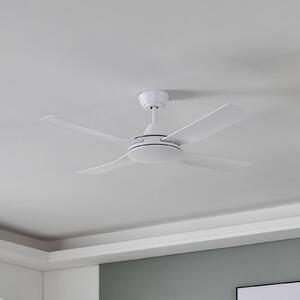 EGLO Ventilatore da soffitto Bondi 1, bianco opaco, telecomando