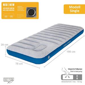 Materasso ad aria High Peak 40043 Materasso singolo Blu, Grigio Unisex