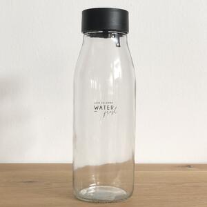 Bastion Collection Bottiglia Love to Drink Fresh Water in Vetro