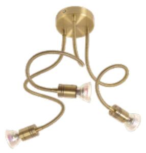Plafoniera classica illuminando frida pl3 gu10 led metallo orientabile - Illuminando