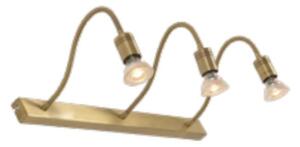 Applique classico illuminando frida ap3 gu10 led metallo orientabile - Illuminando