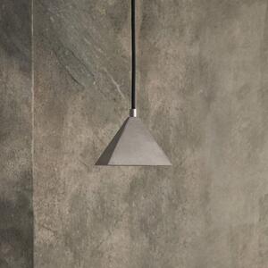 Ferm LIVING Lampada a sospensione Kare, grigio acciaio, acciaio