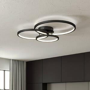 Trio Lighting Trio WiZ Aaron plafoniera LED smart, antracite