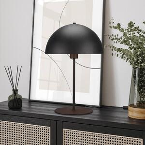 Trio Lighting Lampada da tavolo NOLA, altezza 45 cm, nero/oro