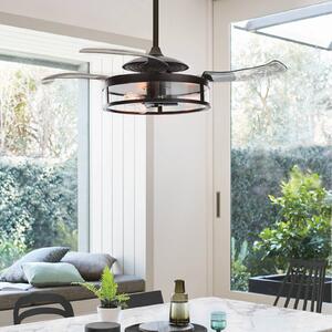 Beacon Lighting Beacon ventilatore da soffitto Fanaway Classic luce nera silenzioso