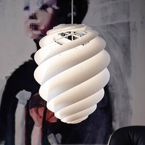 LE KLINT Swirl 2 Medium lampada sospensione bianca