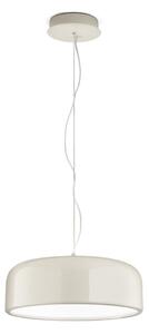 Lampadario acrilico perenz velia 8448 b ct led cct biemissione bianco panna lucido - Perenz