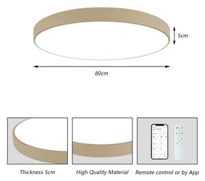 Brilagi - Lampada LED dimmerabile POOL SMART LED/100W/230V 80 cm beige Wi-Fi Tuya + telecomando