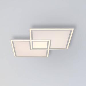 JUST LIGHT. Plafoniera LED Edging CCT, 67,5 x 67,5cm