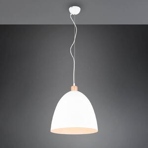 Reality Leuchten Lampada a sospensione Jagger 1 luce, Ø40cm, bianco