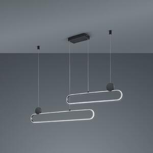 Trio Lighting LED a sospensione Grant, dimming, CCT, alluminio