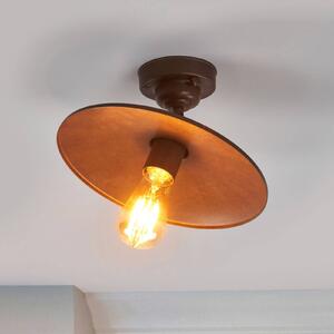 Moretti Luce Plafoniera Alice in ottone antico