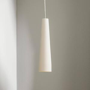 SOLLUX LIGHTING Lampada a sospensione Lectra di ceramica conica