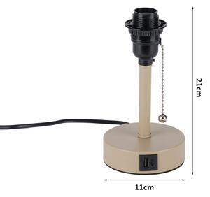 Brilagi - Lampada da tavolo con porta USB TABLON 1xE27/25W/230V beige
