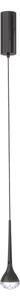 Open Design OR84795 - Lampadario LED sospeso CRIMA LED/7W/230V nero