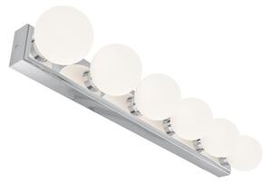 Open Design OR85693 - Applique MERINO 6xG9/8W/230V 61 cm IP44 cromo lucido