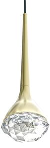 Open Design OR86171 - Lampadario LED sospeso con cavo CRIMA LED/7W/230V, ottone