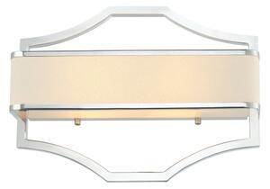 Open Design OR84504 - Applique a parete GERDO 2x E14/12 W/230 V cromo lucido/bianco