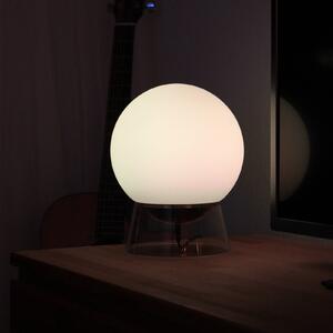 LUTEC Globo decorativo a LED Globo con gioco di colori RGBW, bianco