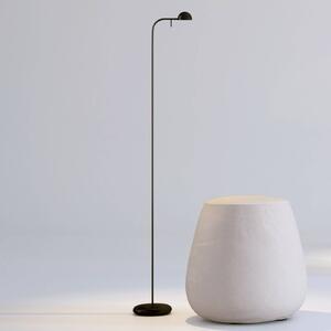 Vibia Pin 1660 lampada da terra LED, 125 cm, nera