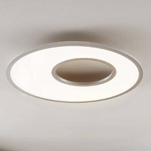 Plafoniera a LED Durun Lucande, dimmerabile, Alluminio / Grigio / Zincato, Cucina, Plastica, Moderno, Plafoniera LED